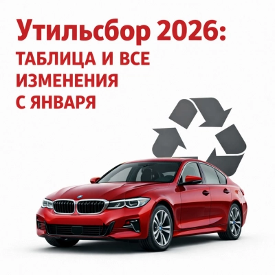 Утильсбор 2026: таблица и все изменения с января